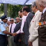 Air Chief  Marshal Arup Raha interacting with Air Veterans