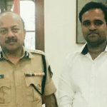 Amit Tiwari with Deven Bharati (Jt CP Law & Order)